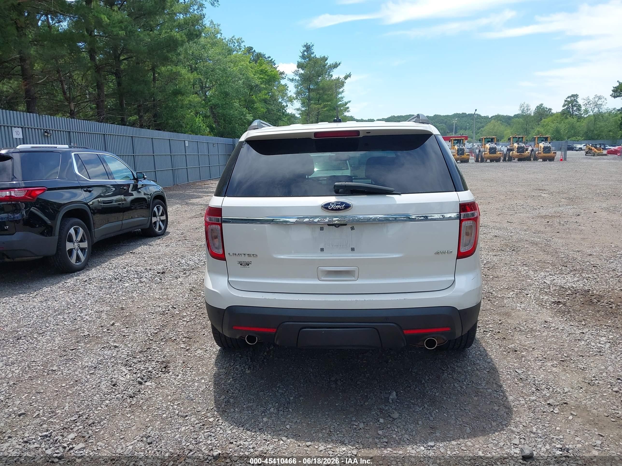 2014 Ford Explorer Limited Белый vin: 1FM5K8F8XEGC43983