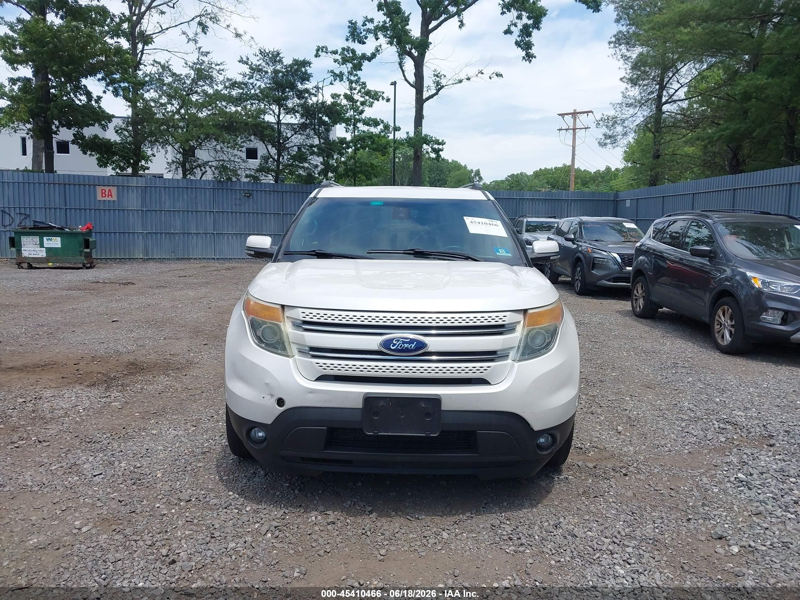 2014 Ford Explorer Limited Белый vin: 1FM5K8F8XEGC43983