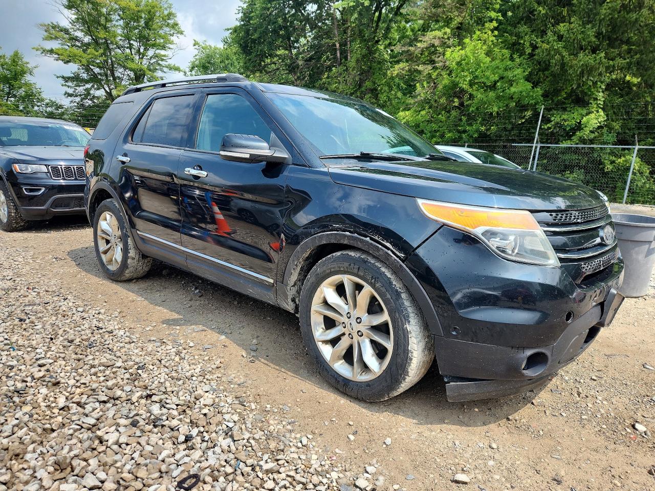 2014 Ford Explorer Limited Charcoal vin: 1FM5K8F8XEGC58175