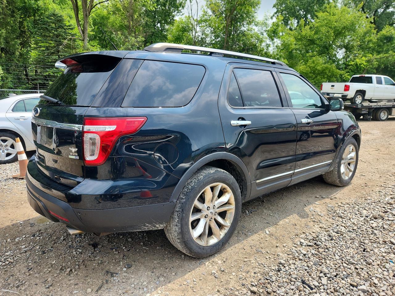 2014 Ford Explorer Limited Charcoal vin: 1FM5K8F8XEGC58175