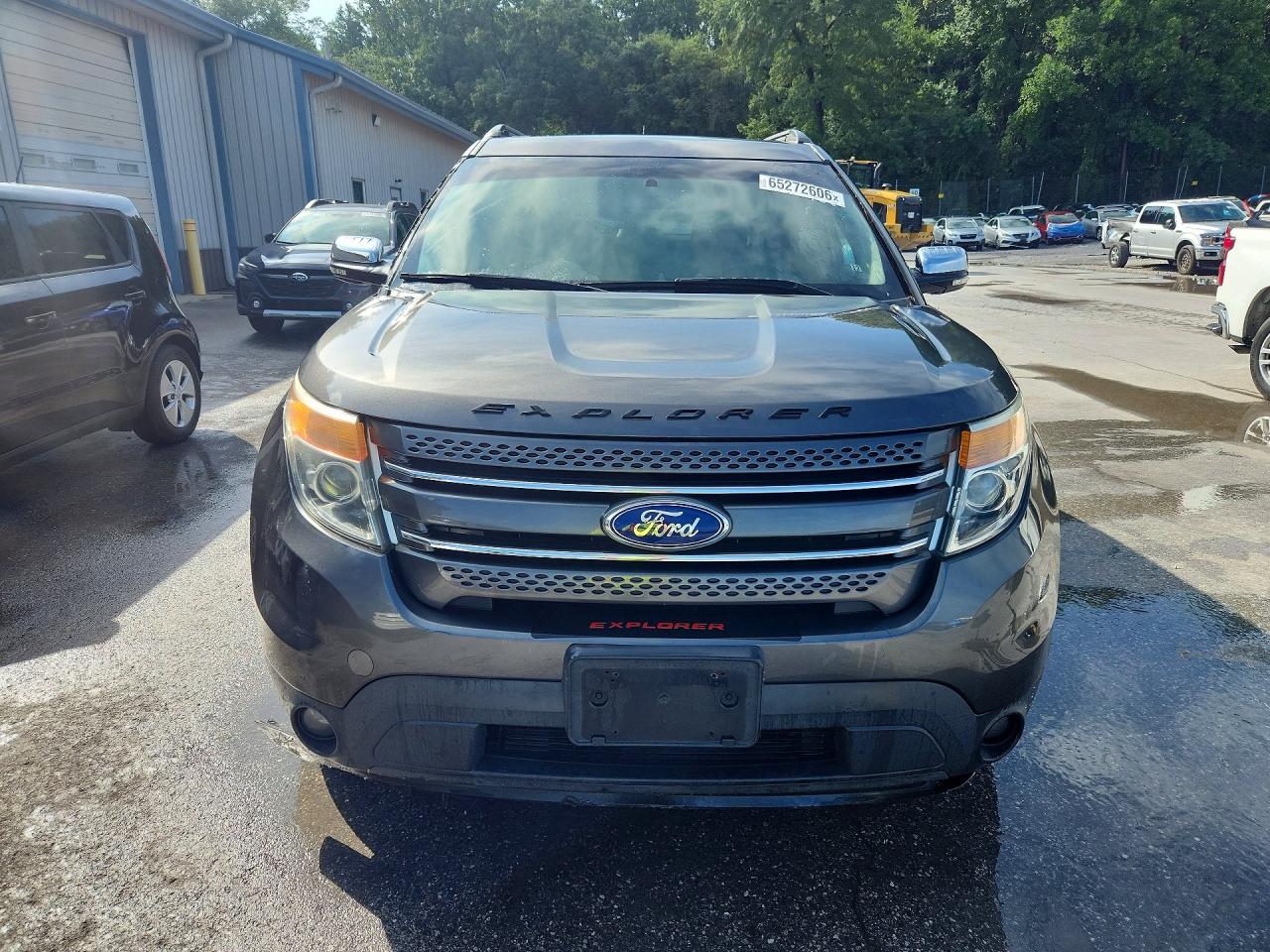 2015 Ford Explorer Limited Gray vin: 1FM5K8F8XFGA20375