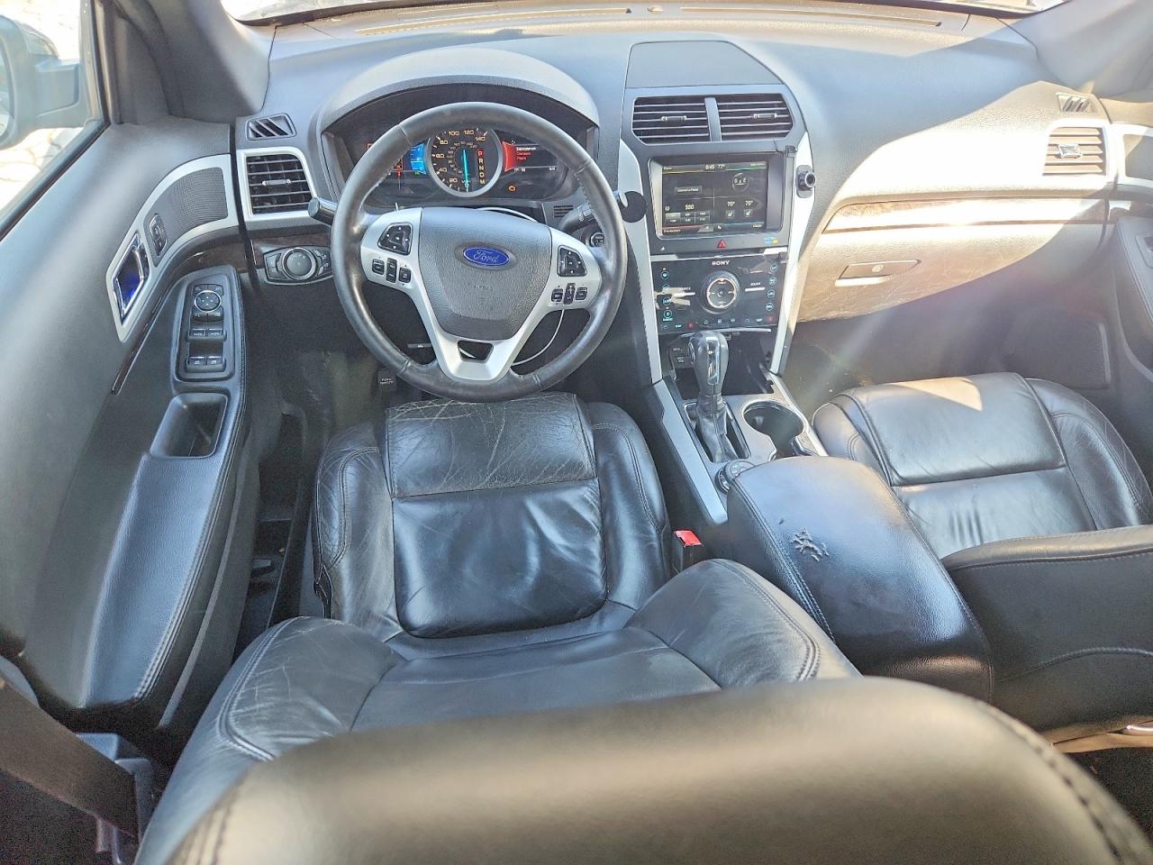 2015 Ford Explorer Limited Gray vin: 1FM5K8F8XFGA20375
