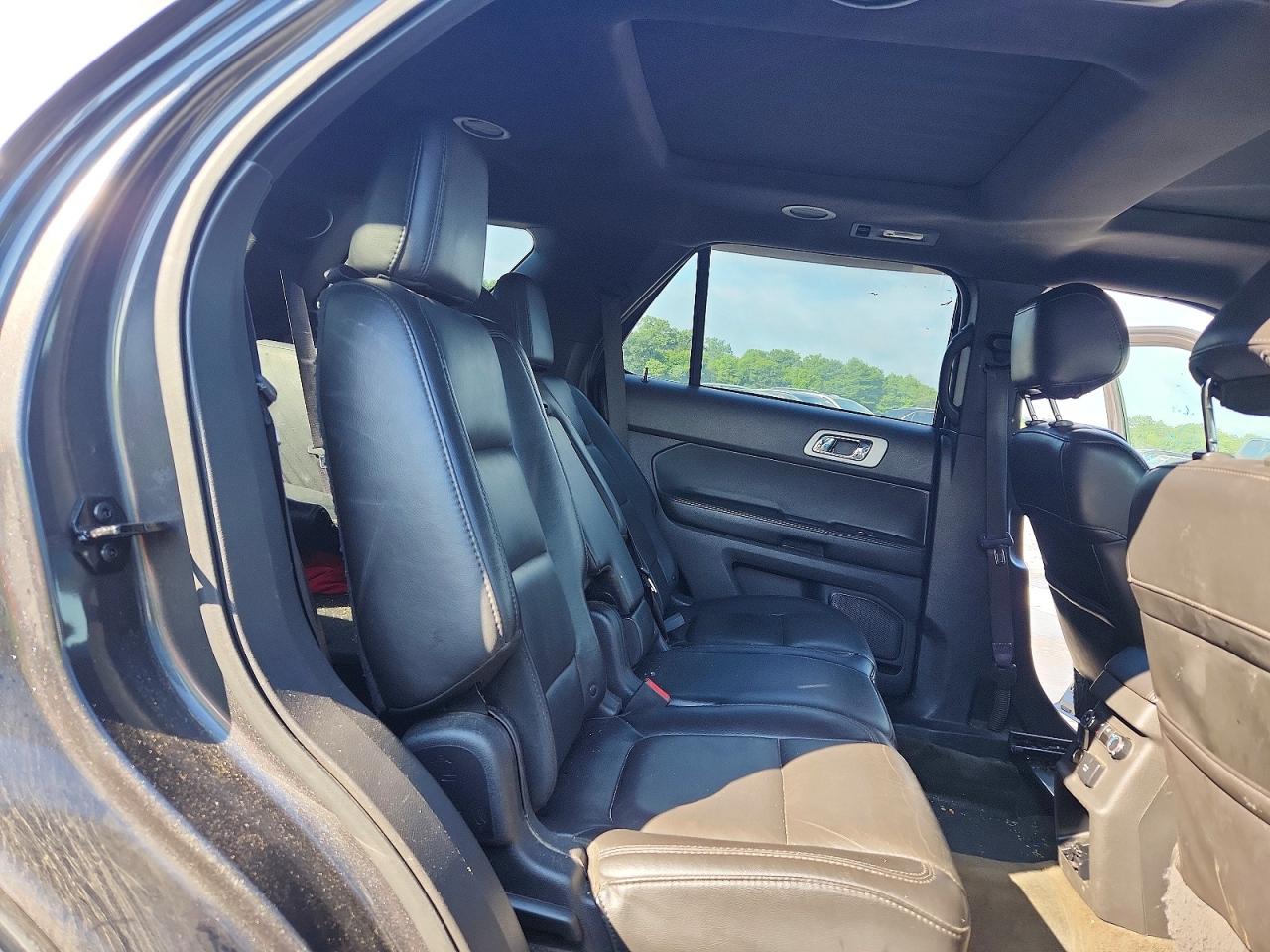 2015 Ford Explorer Limited Gray vin: 1FM5K8F8XFGA20375