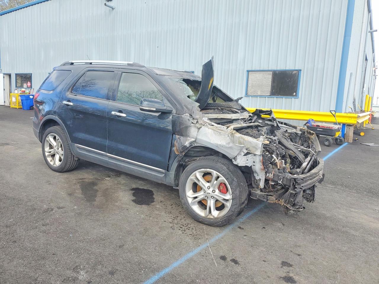 2015 Ford Explorer Limited Black vin: 1FM5K8F8XFGA28315