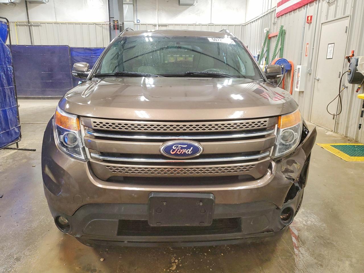 2015 Ford Explorer Limited Brown vin: 1FM5K8F8XFGA77126