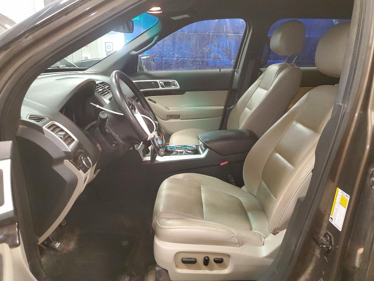 2015 Ford Explorer Limited Brown vin: 1FM5K8F8XFGA77126