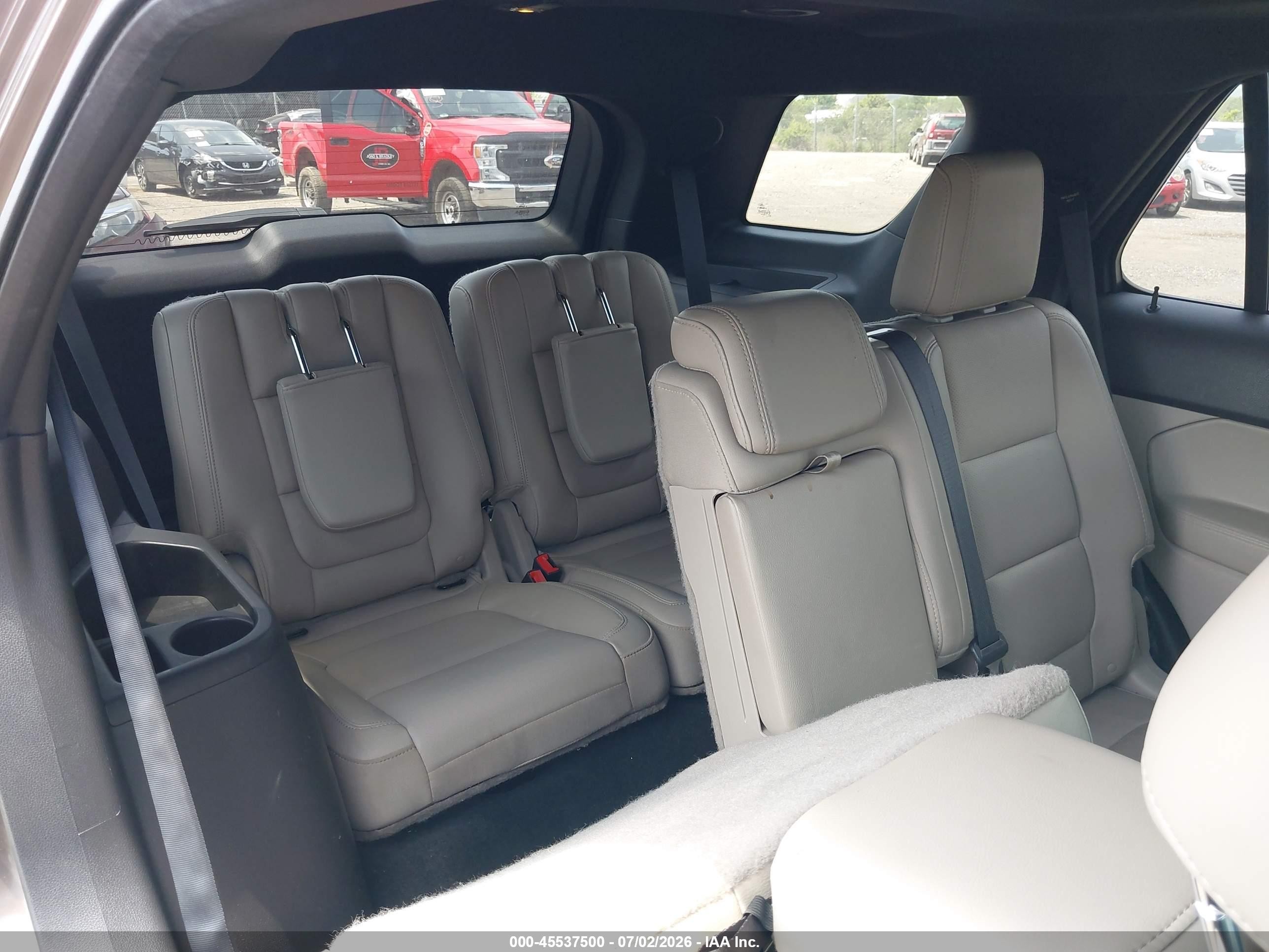 2015 Ford Explorer Limited Серый vin: 1FM5K8F8XFGB15499