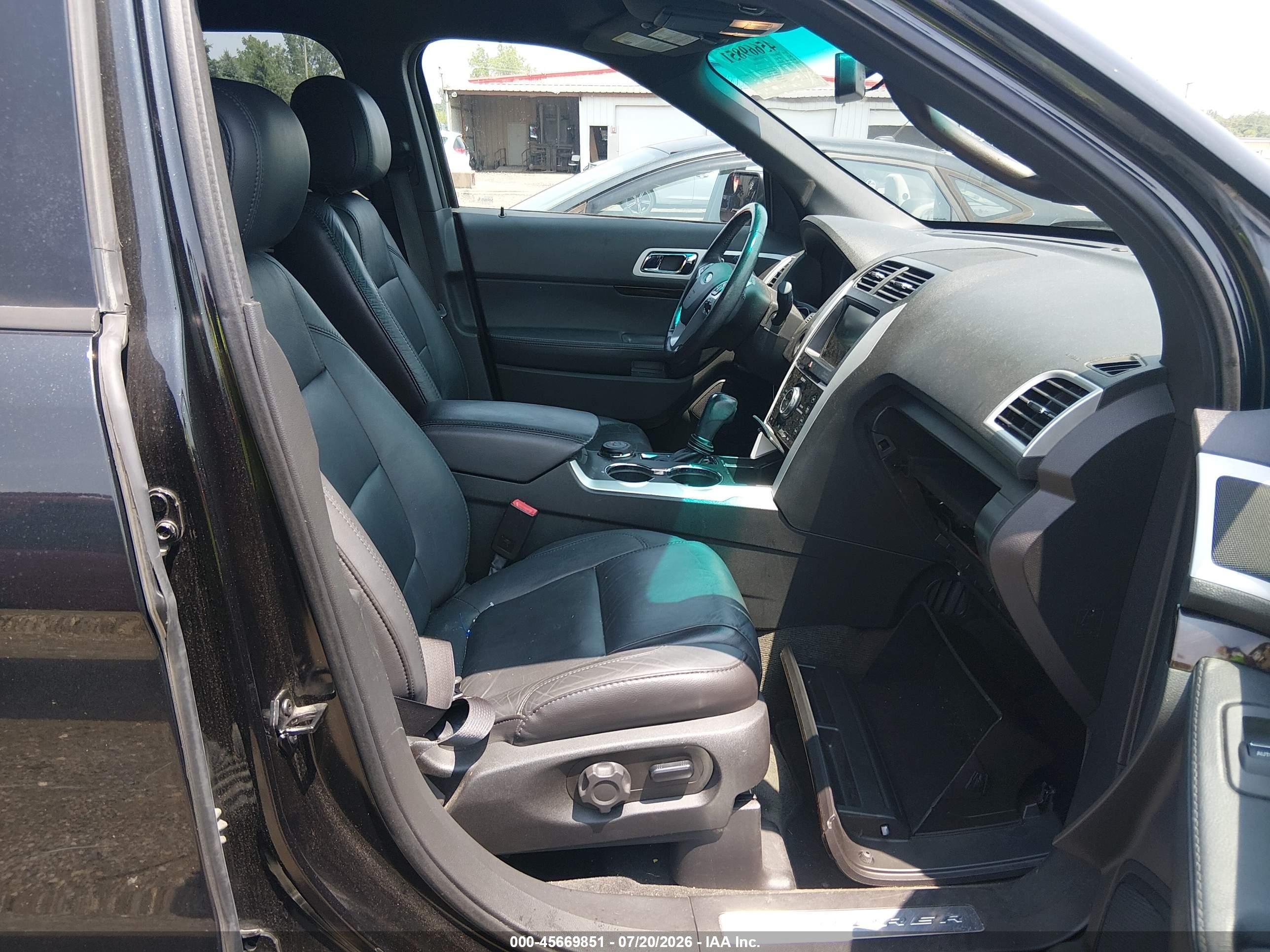 2015 Ford Explorer Limited Black vin: 1FM5K8F8XFGB81891