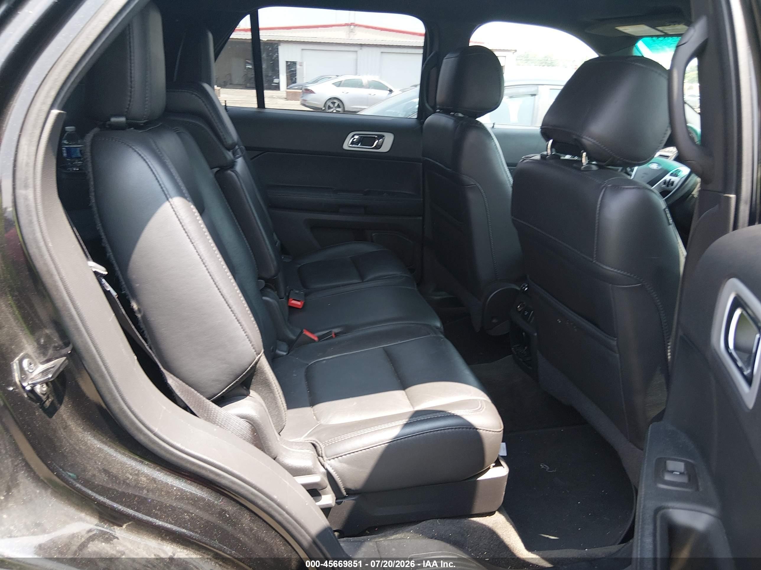 2015 Ford Explorer Limited Black vin: 1FM5K8F8XFGB81891