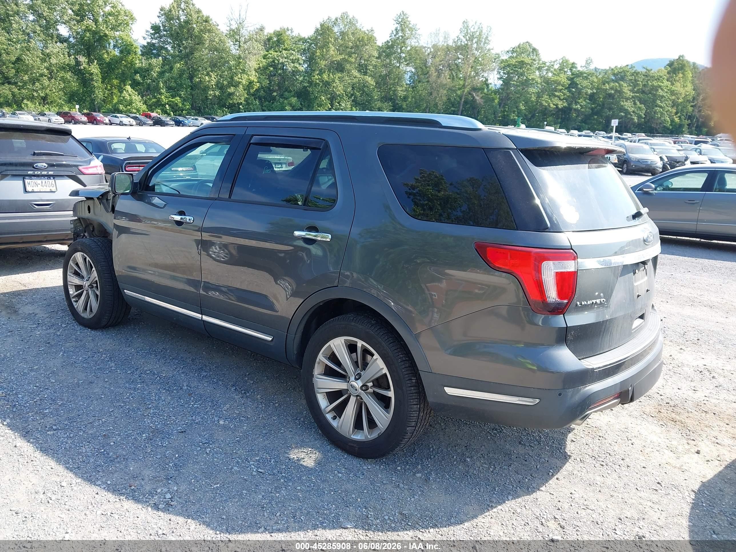 2019 Ford Explorer Limited Black vin: 1FM5K8F8XKGA11220