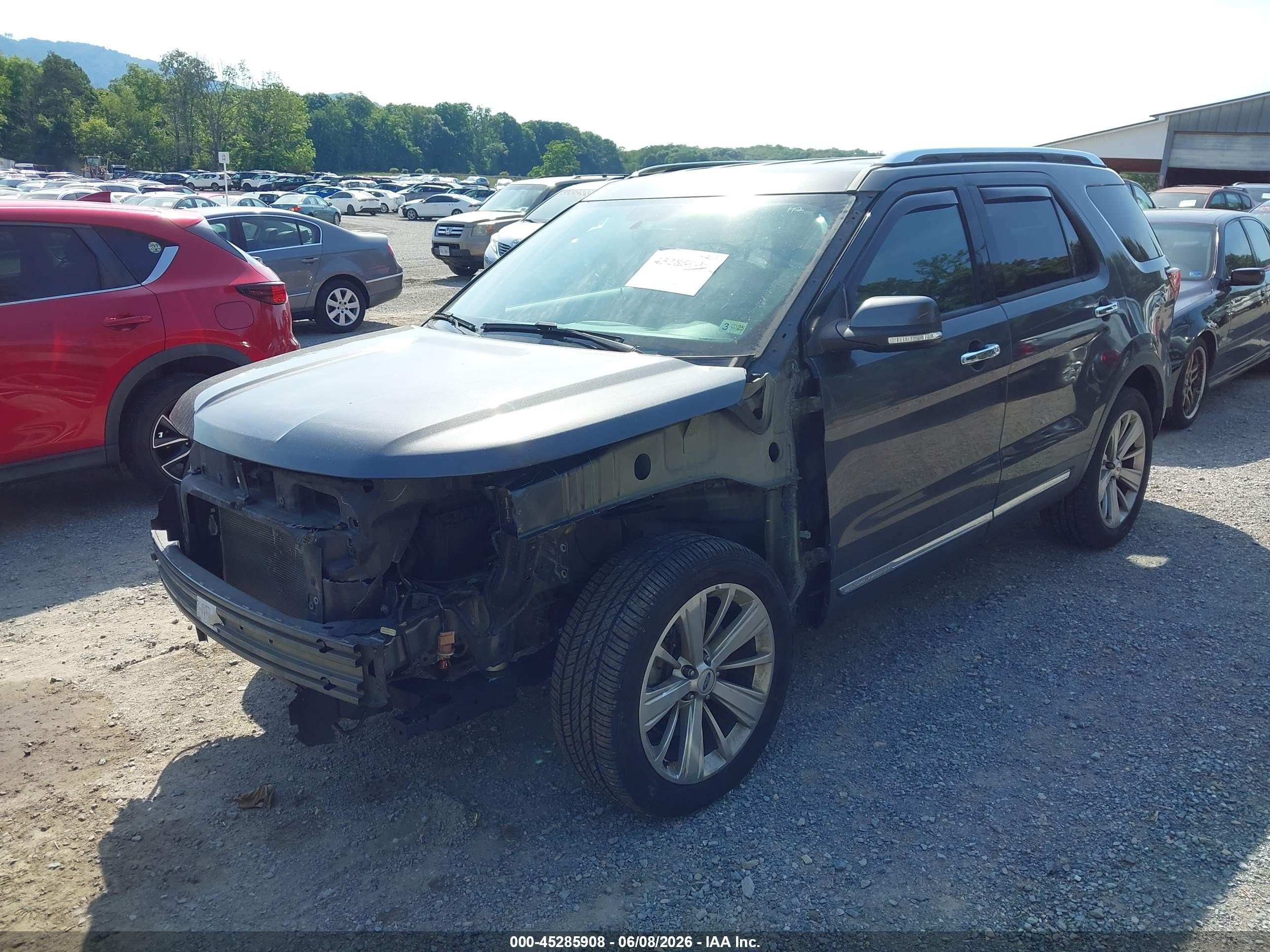 2019 Ford Explorer Limited Black vin: 1FM5K8F8XKGA11220