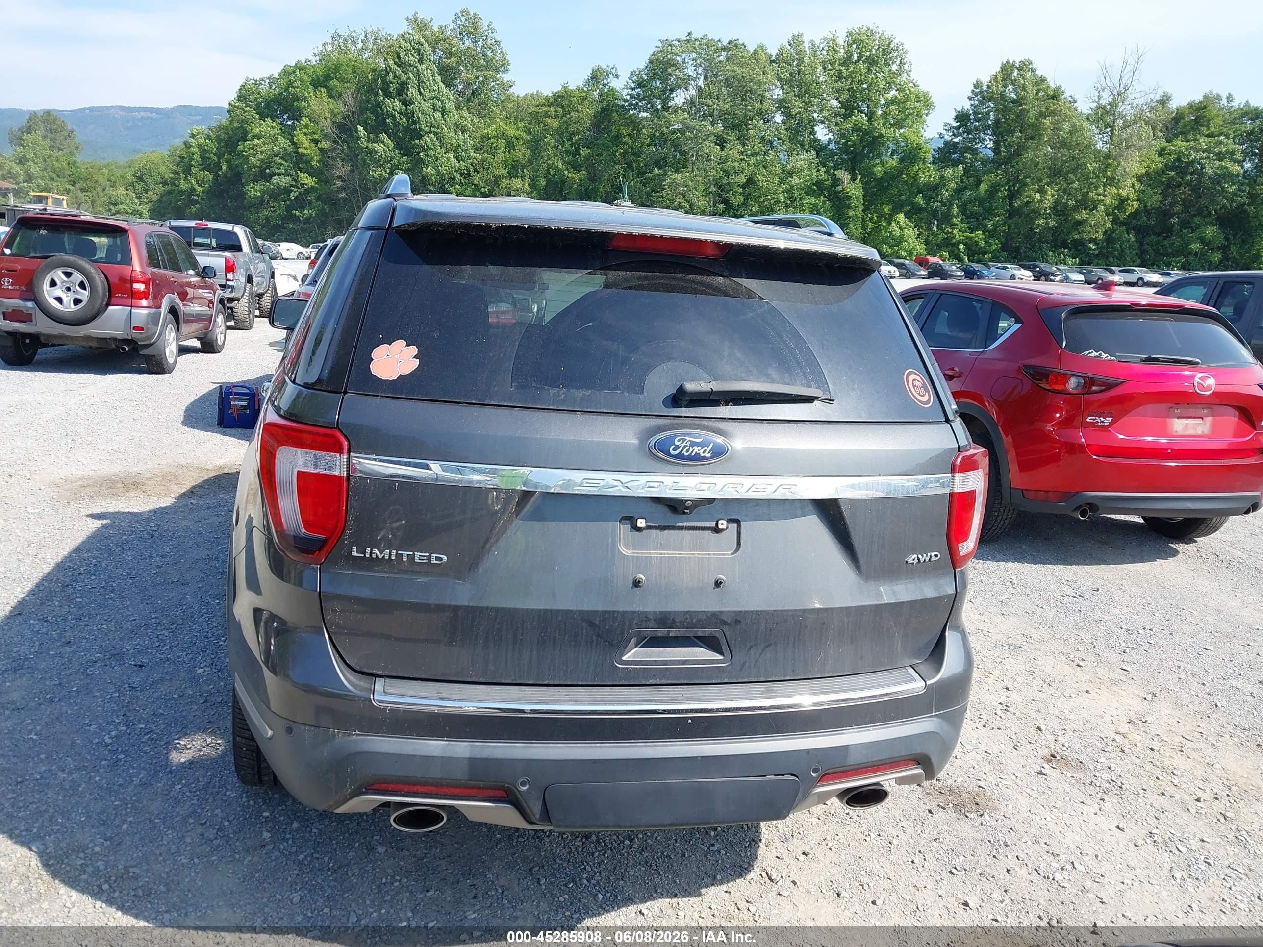 2019 Ford Explorer Limited Black vin: 1FM5K8F8XKGA11220