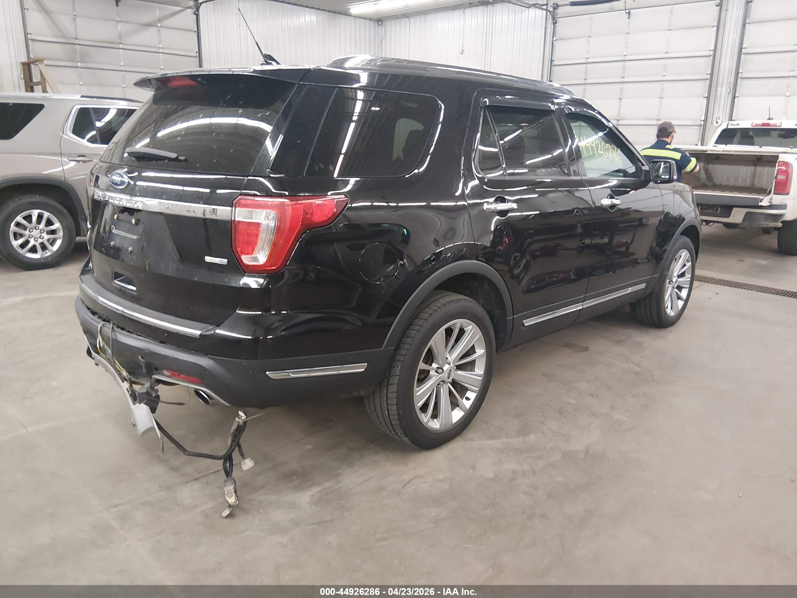 2019 Ford Explorer Limited Black vin: 1FM5K8FH6KGA17547