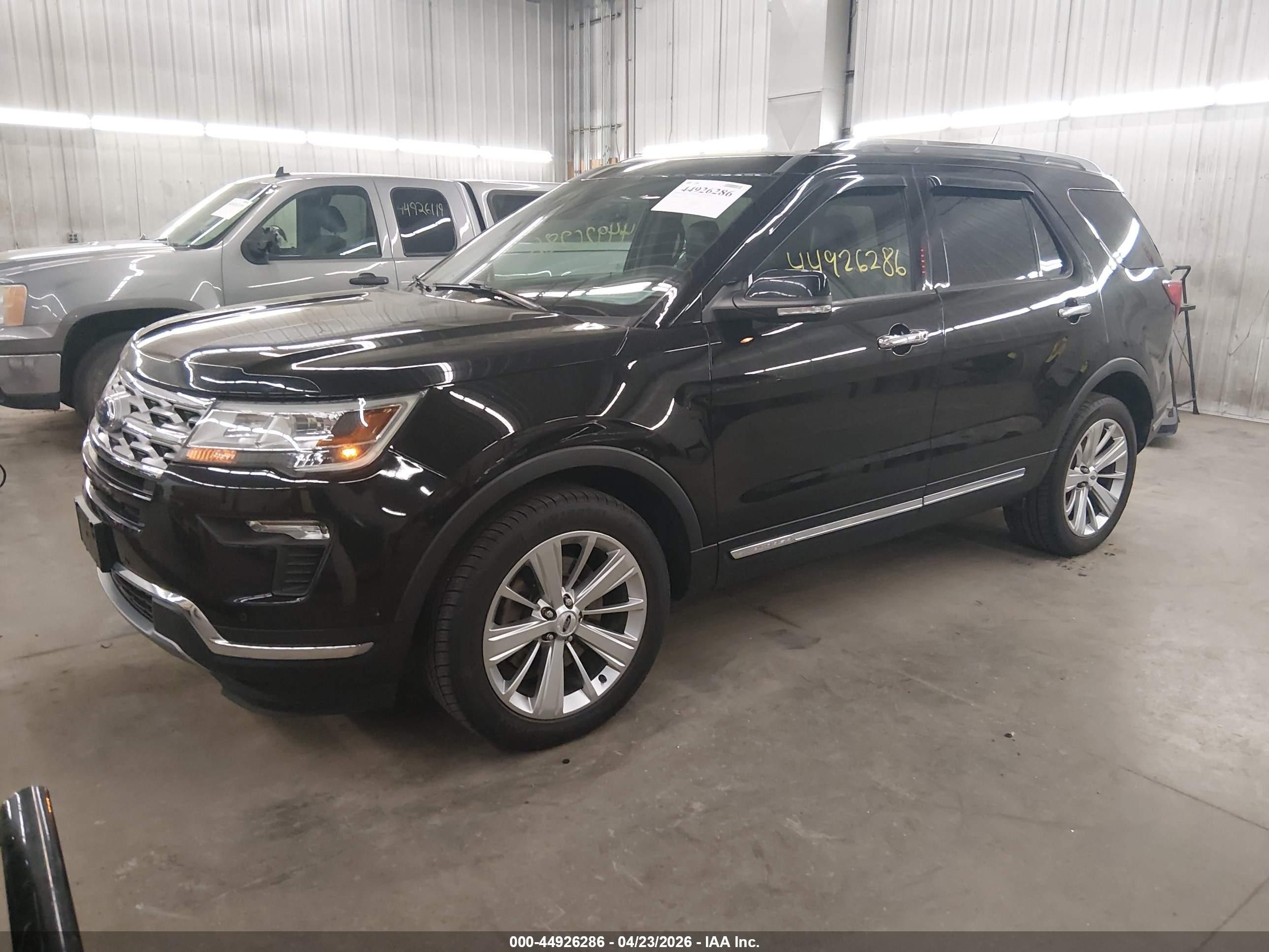 2019 Ford Explorer Limited Black vin: 1FM5K8FH6KGA17547