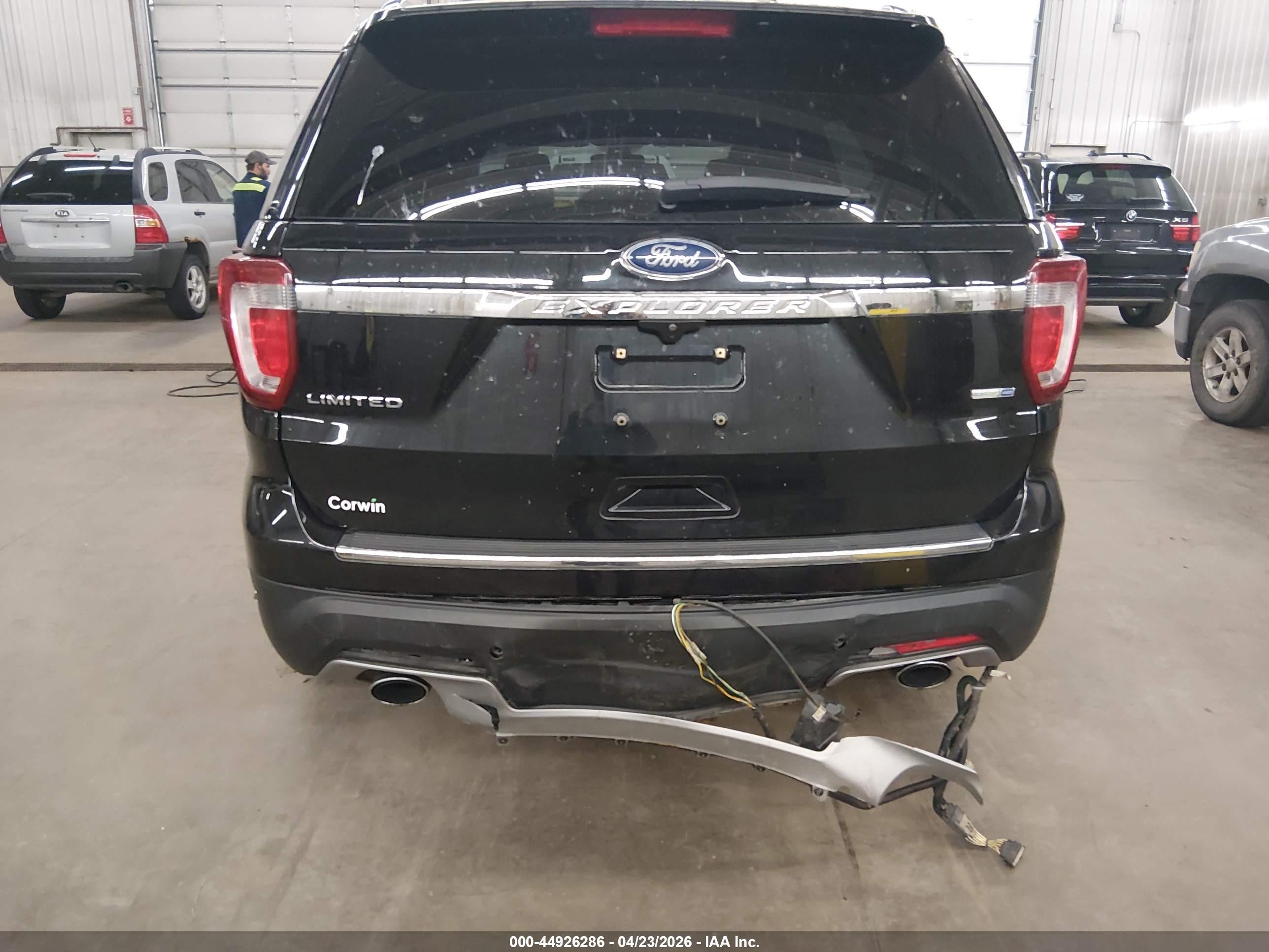 2019 Ford Explorer Limited Black vin: 1FM5K8FH6KGA17547
