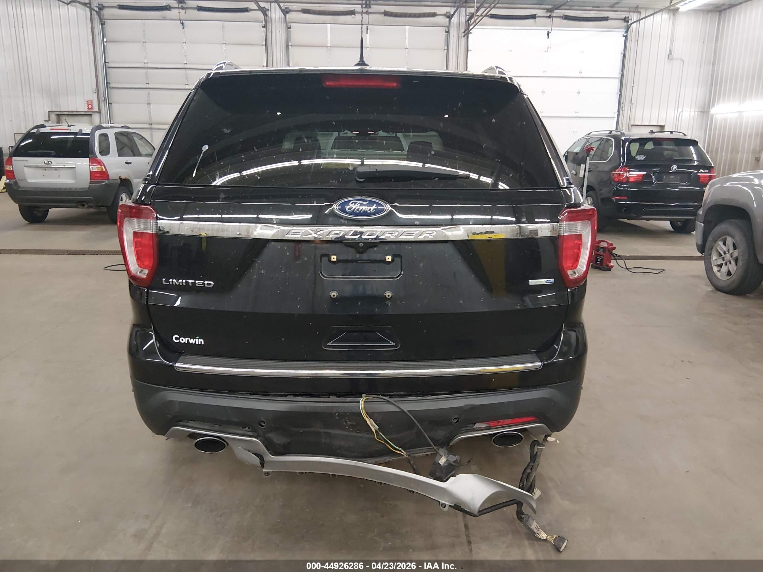 2019 Ford Explorer Limited Black vin: 1FM5K8FH6KGA17547