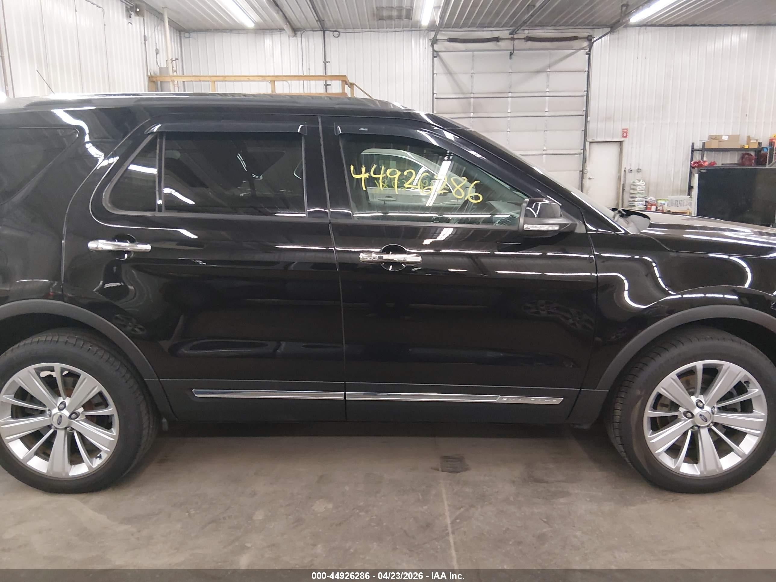 2019 Ford Explorer Limited Black vin: 1FM5K8FH6KGA17547