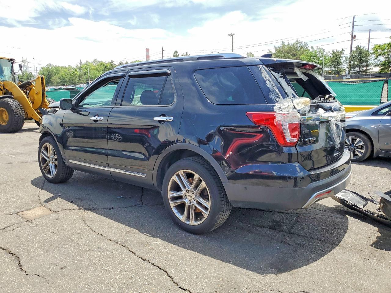 2016 Ford Explorer Limited Black vin: 1FM5K8FH8GGC63829