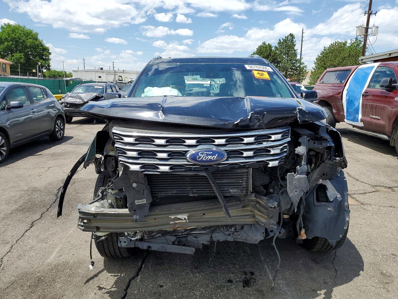 2016 Ford Explorer Limited Black vin: 1FM5K8FH8GGC63829
