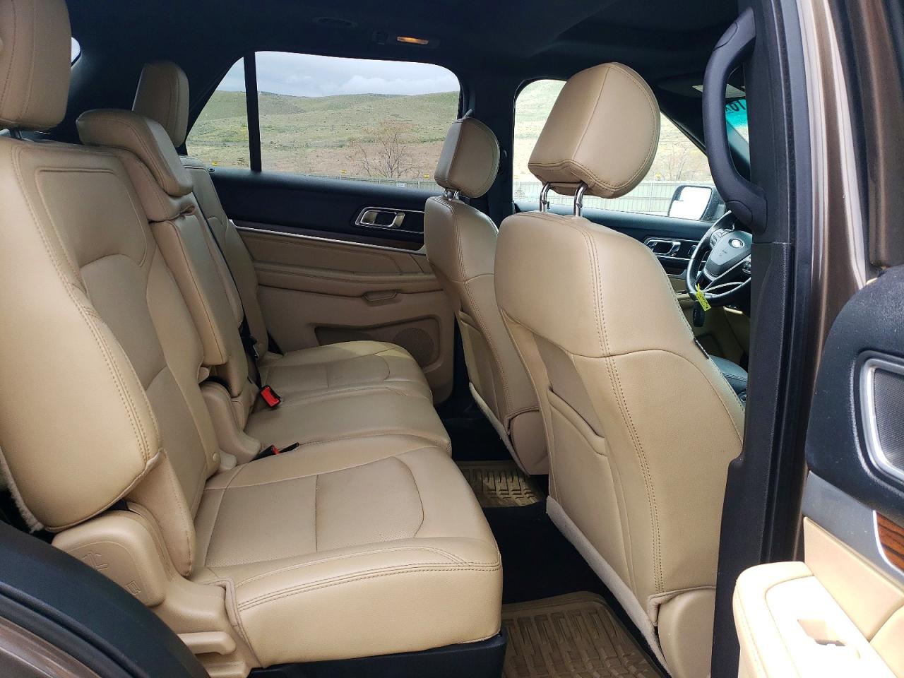 2016 Ford Explorer Limited Tan vin: 1FM5K8FHXGGA00340