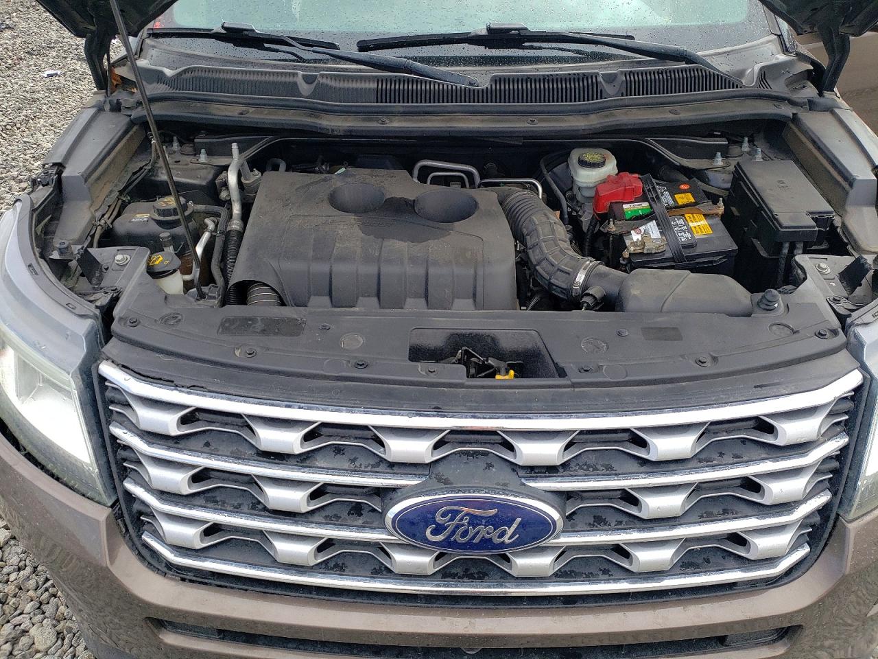 2016 Ford Explorer Limited Tan vin: 1FM5K8FHXGGA00340