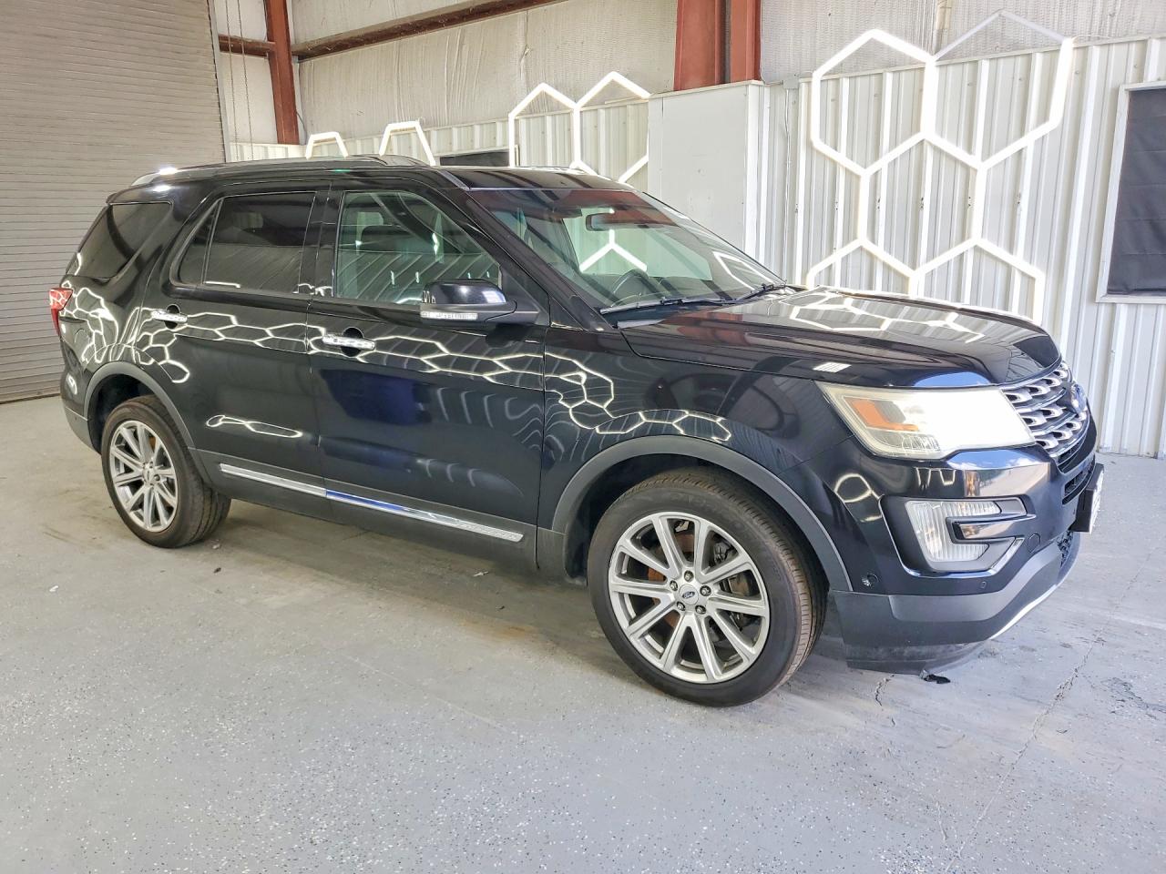 2016 Ford Explorer Limited Black vin: 1FM5K8FHXGGD34710