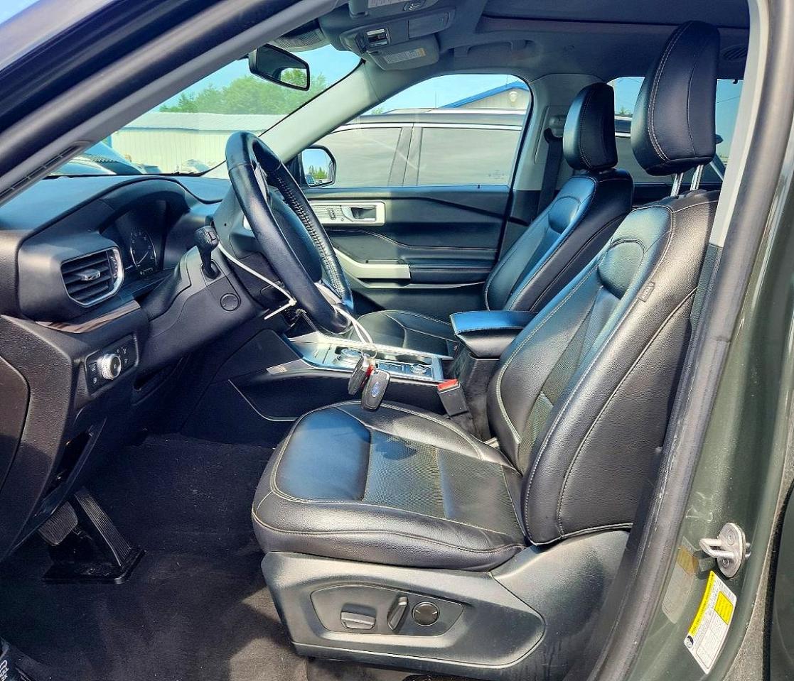 2022 Ford Explorer Limited Зеленый vin: 1FM5K8FW9NNA06167