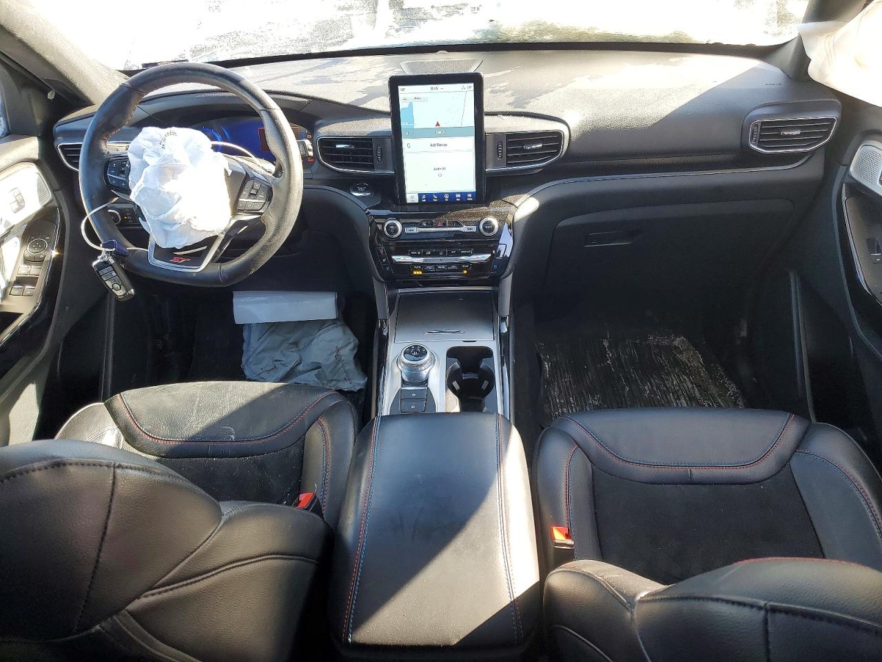 2023 Ford Explorer St Черный vin: 1FM5K8GC2PGB81632