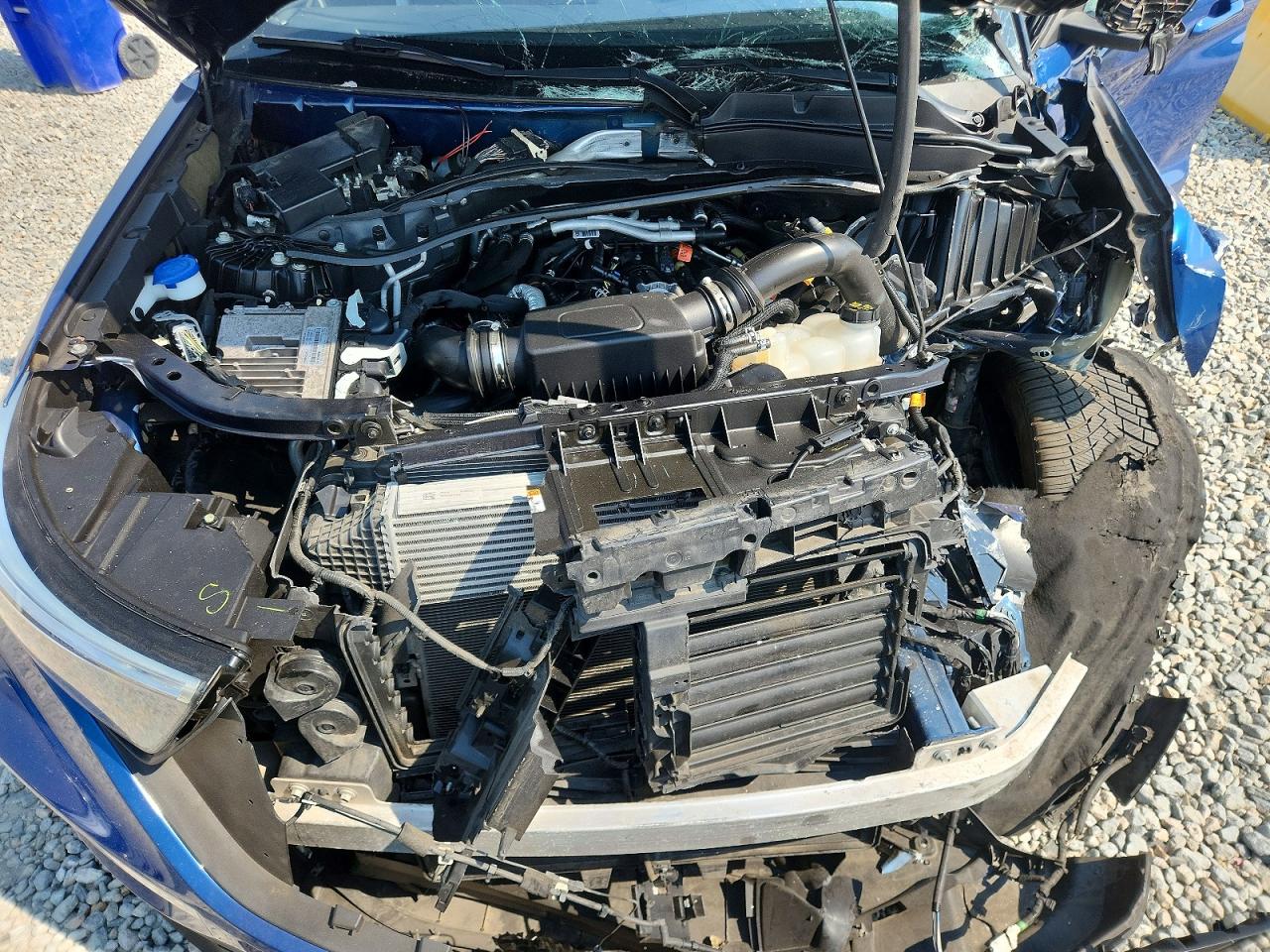 2020 Ford Explorer St Blue vin: 1FM5K8GC4LGC23373