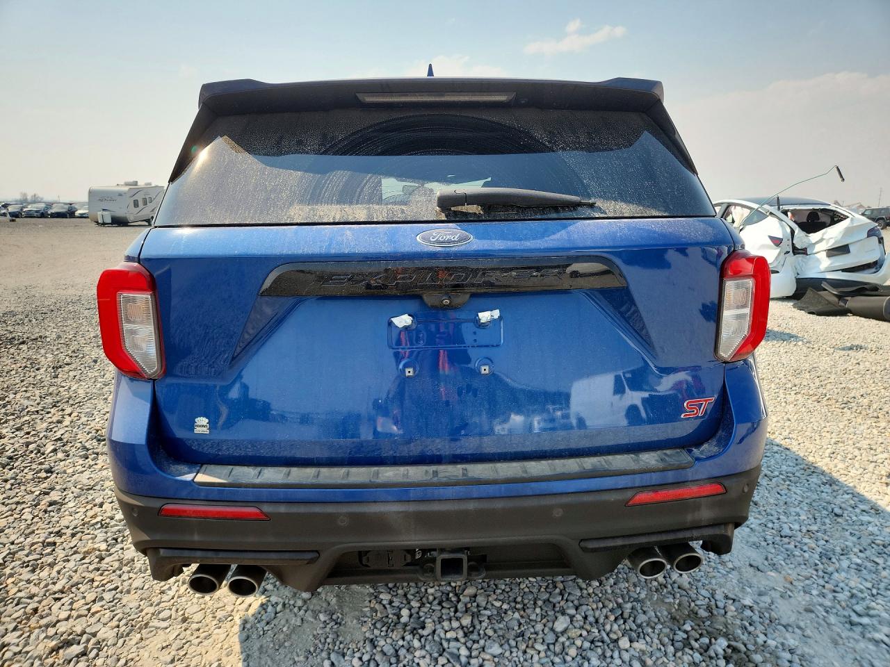 2020 Ford Explorer St Blue vin: 1FM5K8GC4LGC23373