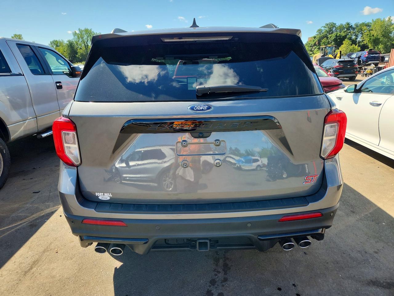 2023 Ford Explorer St Серый vin: 1FM5K8GC5PGA70914