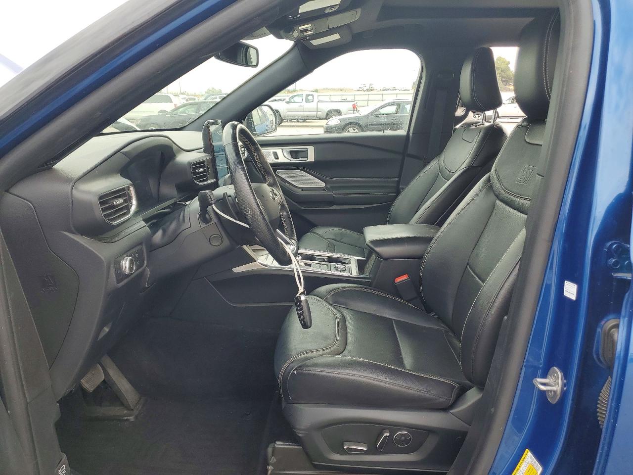 2020 Ford Explorer St Blue vin: 1FM5K8GC7LGC90811