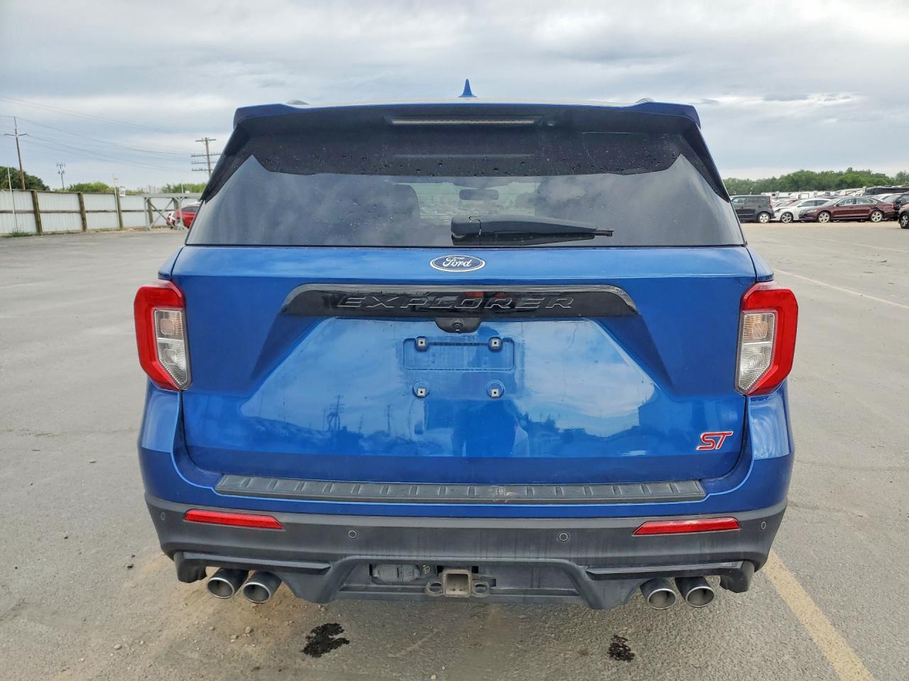 2020 Ford Explorer St Blue vin: 1FM5K8GC7LGC90811