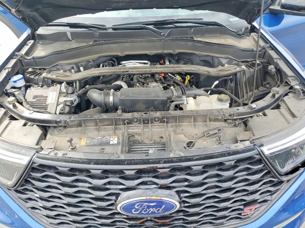 2020 Ford Explorer St Blue vin: 1FM5K8GC7LGC90811