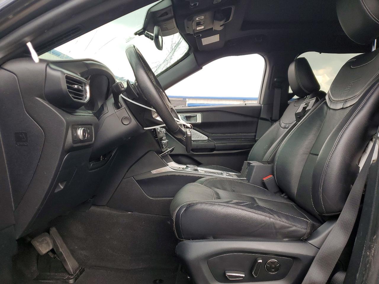 2020 Ford Explorer St Gray vin: 1FM5K8GC8LGA24021