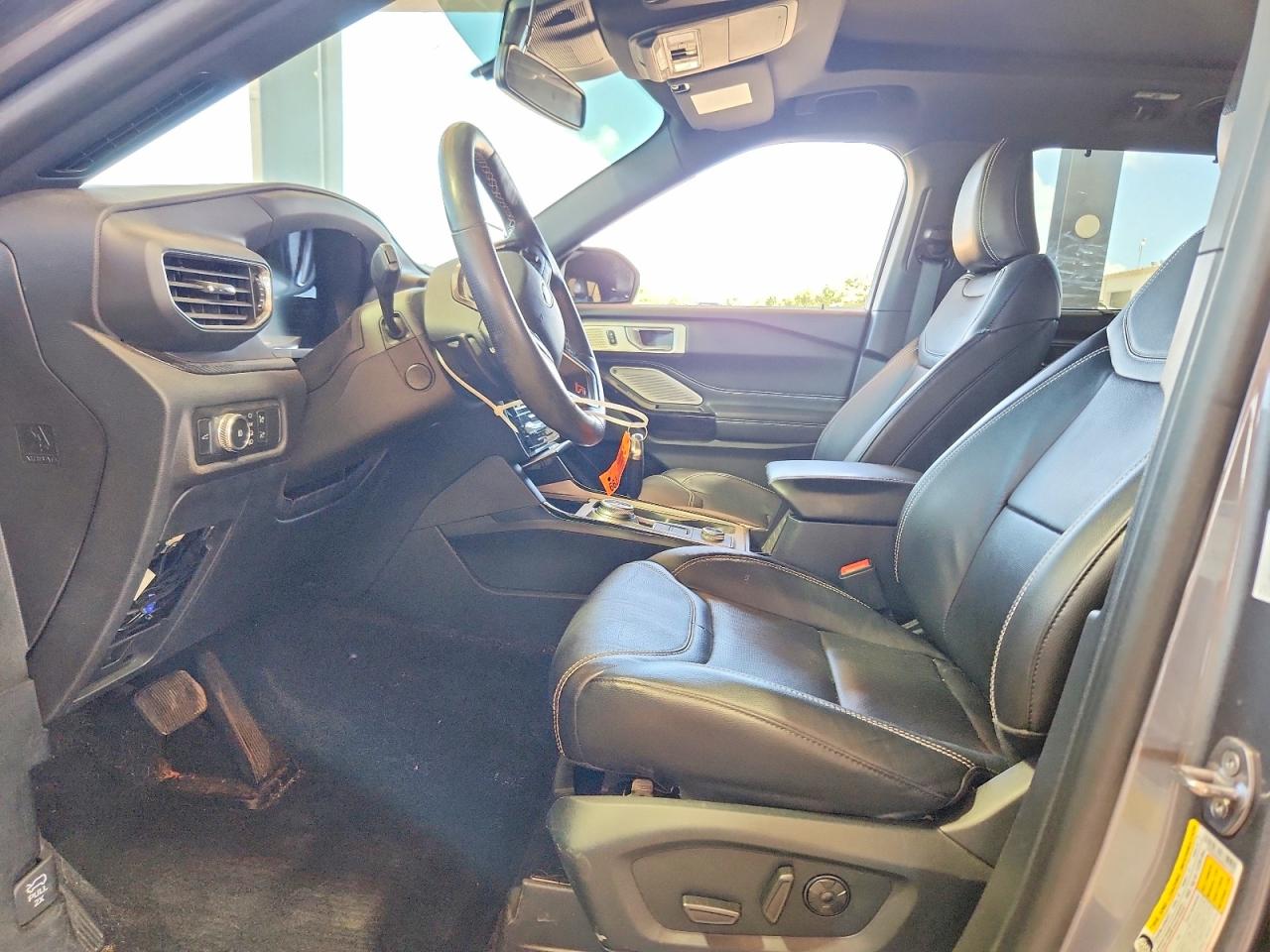 2021 Ford Explorer St Gray vin: 1FM5K8GC8MGA11691