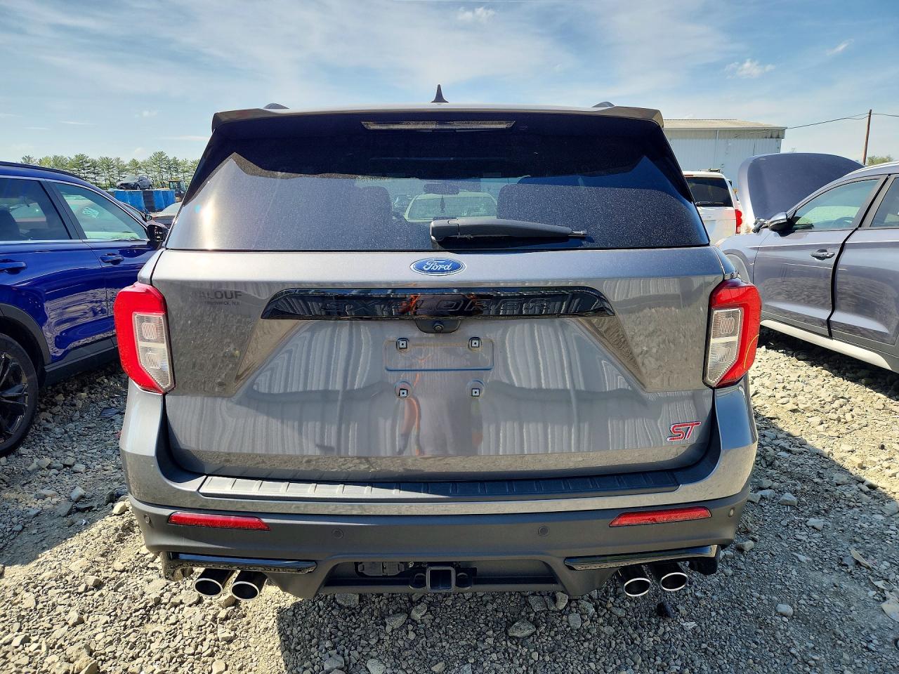2023 Ford Exlplorer Серый vin: 1FM5K8GC8PGB63085