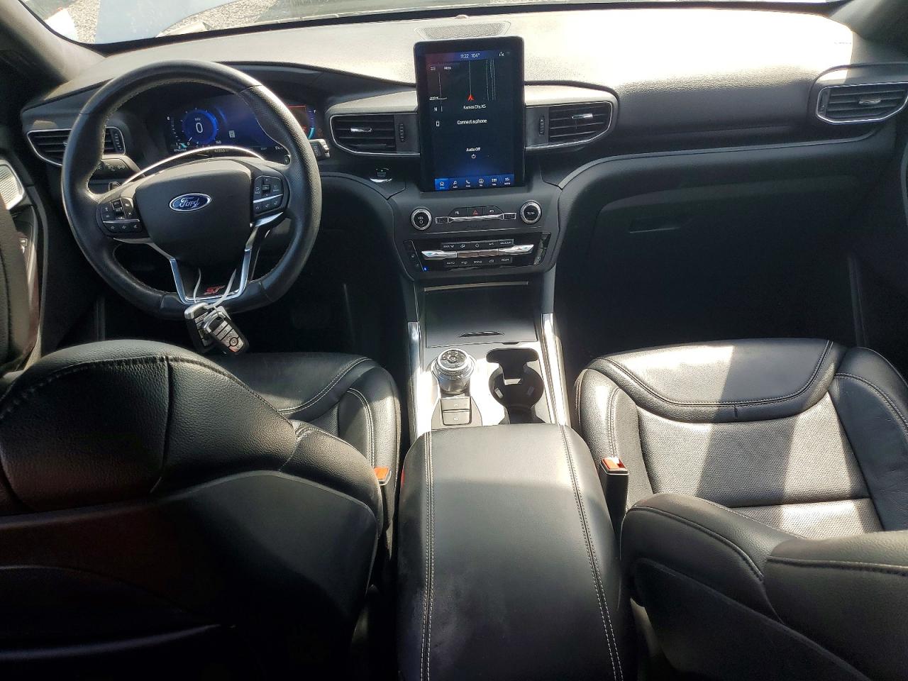 2020 Ford Explorer St Silver vin: 1FM5K8GC9LGA04098