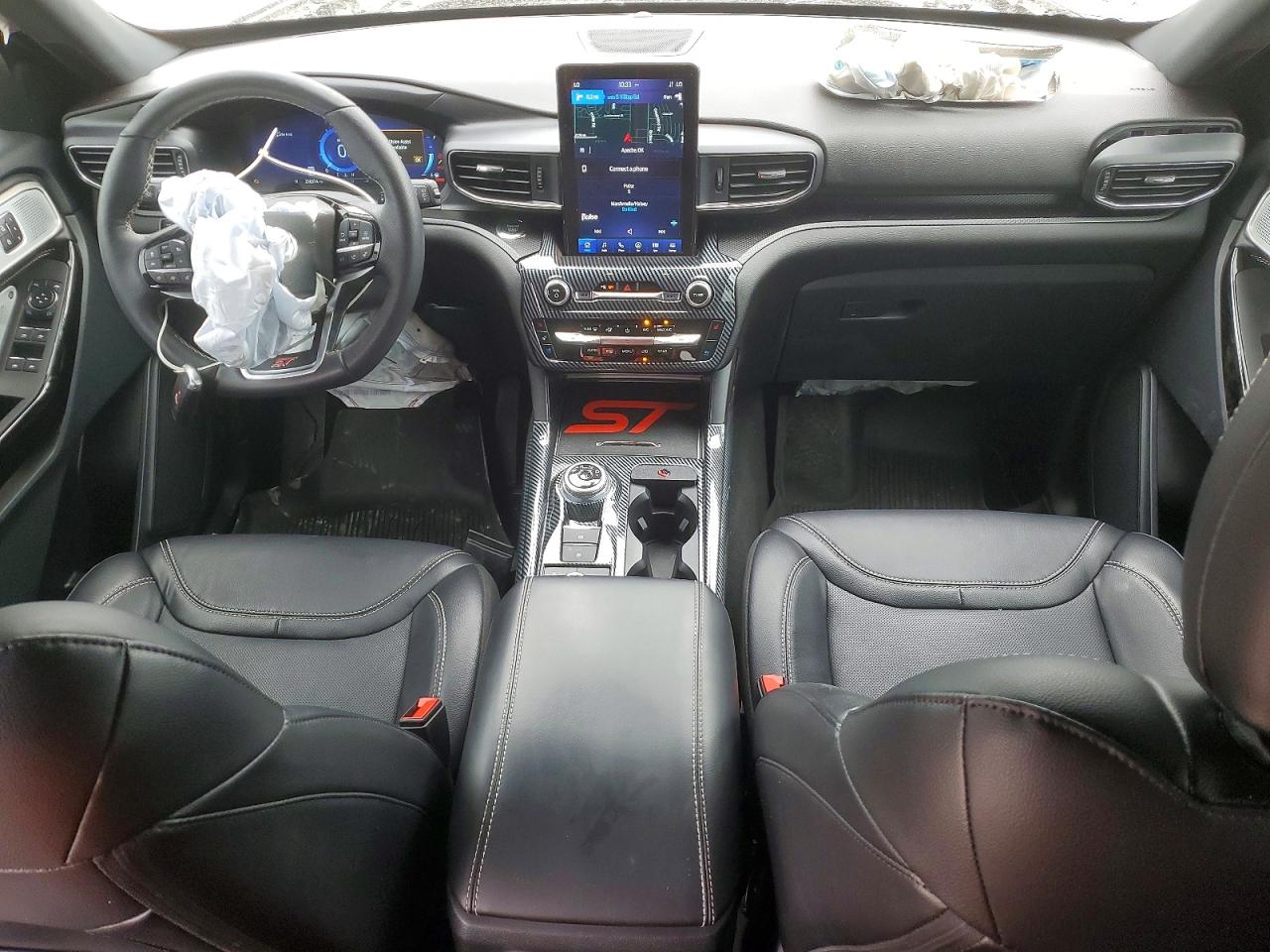 2023 Ford Explorer St Серый vin: 1FM5K8GCXPGB81121
