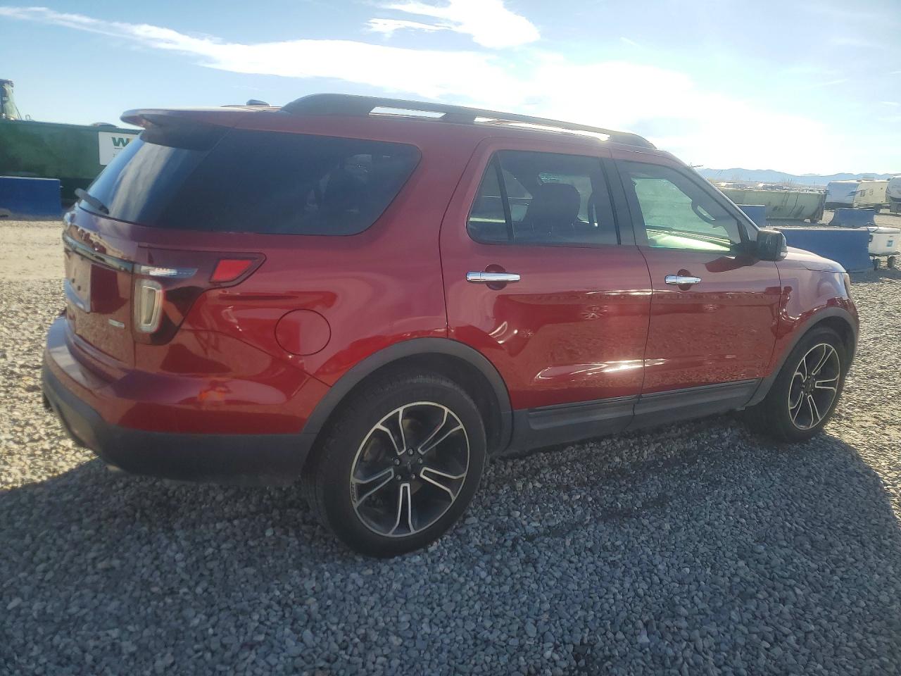 2014 Ford Explorer Sport Maroon vin: 1FM5K8GT0EGA22752