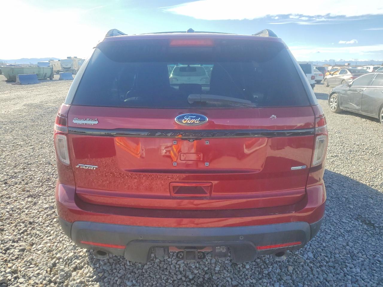 2014 Ford Explorer Sport Maroon vin: 1FM5K8GT0EGA22752