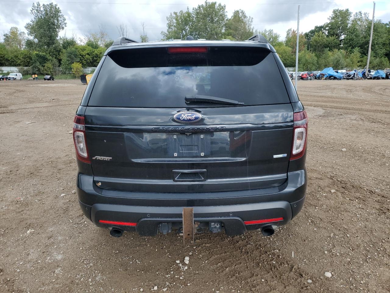 2014 Ford Explorer Sport Black vin: 1FM5K8GT0EGA31905