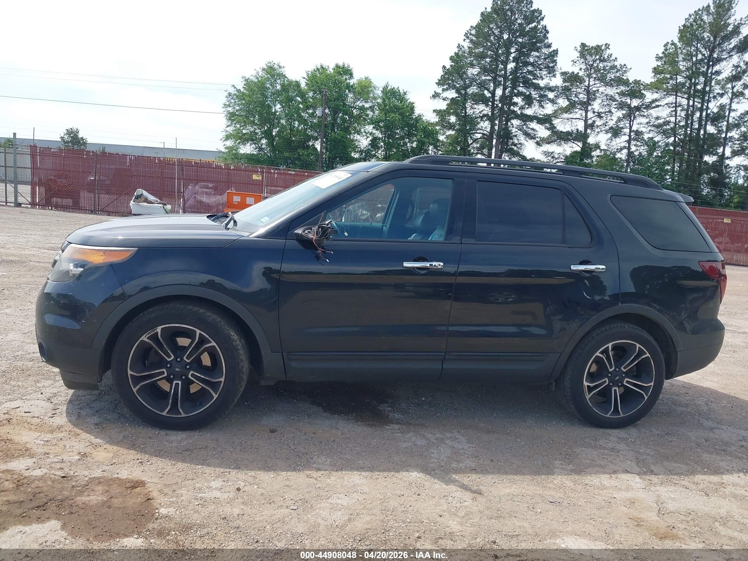 2014 Ford Explorer Sport Black vin: 1FM5K8GT0EGC56177