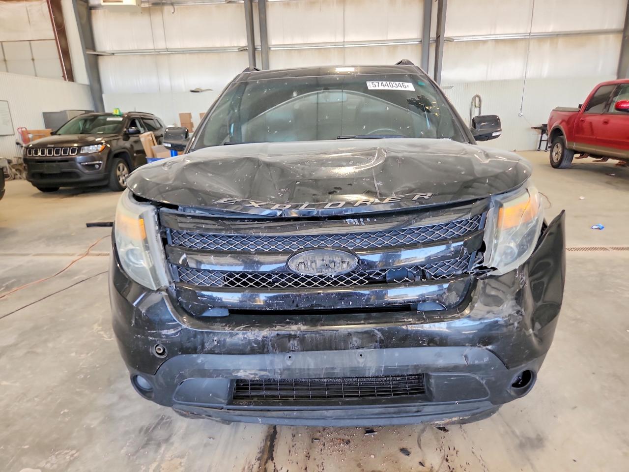 2014 Ford Explorer Sport Black vin: 1FM5K8GT0EGC57796