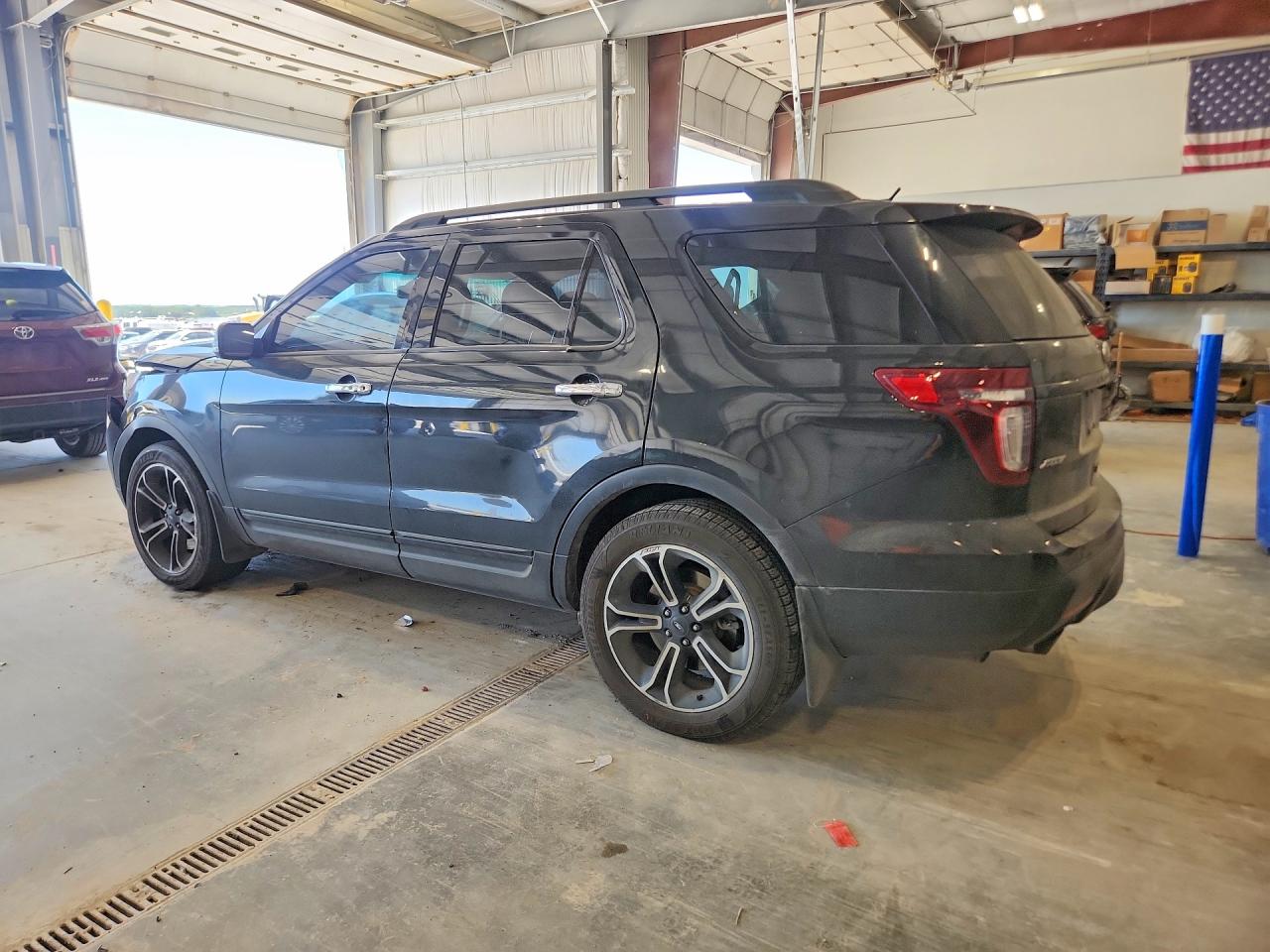 2014 Ford Explorer Sport Black vin: 1FM5K8GT0EGC57796