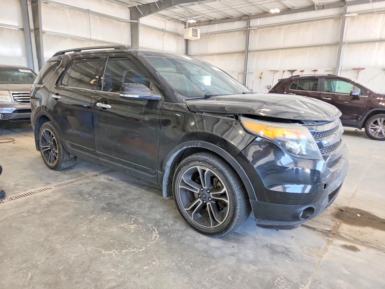 2014 Ford Explorer Sport Black vin: 1FM5K8GT0EGC57796