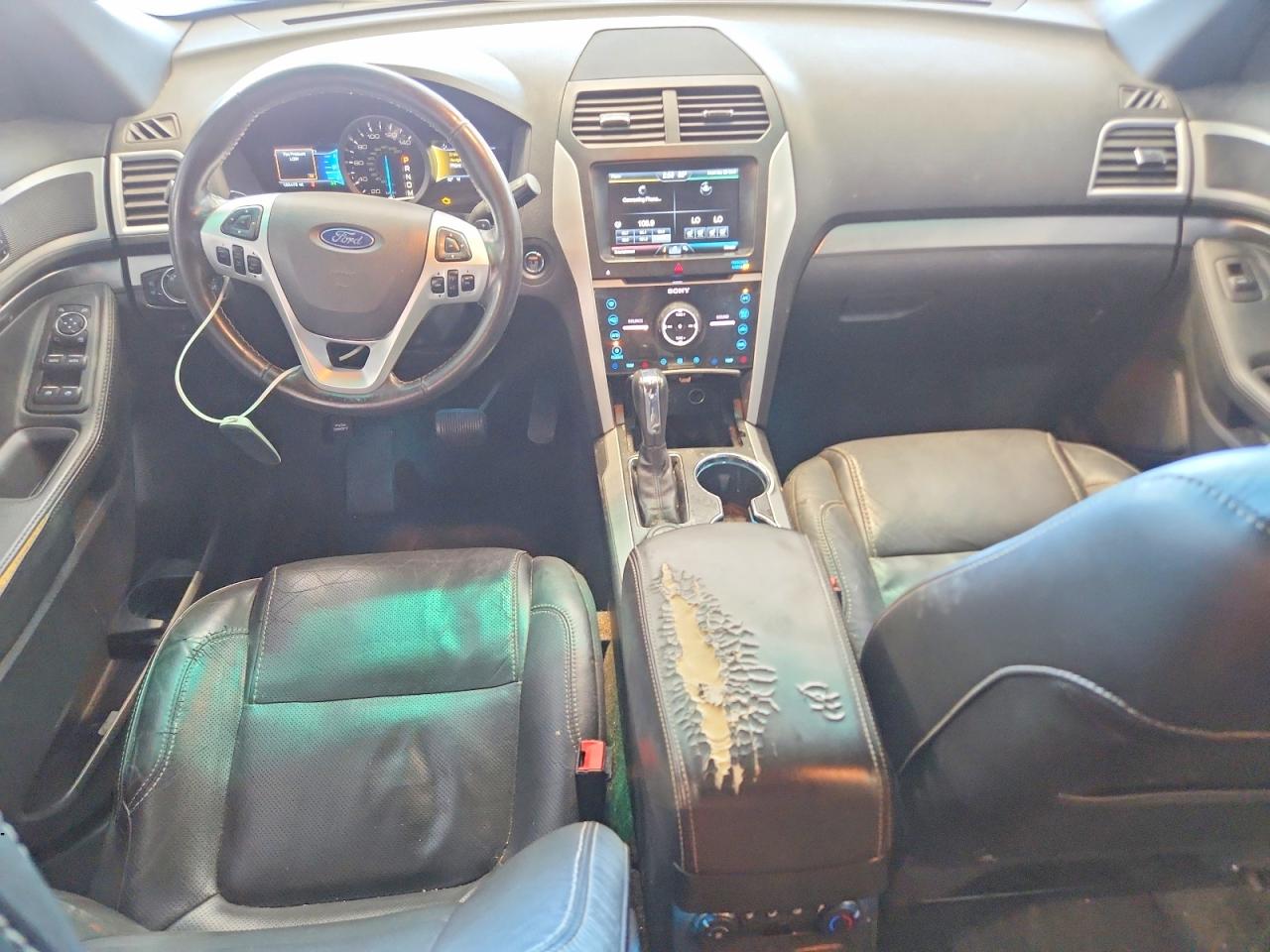 2014 Ford Explorer Sport Black vin: 1FM5K8GT0EGC57796