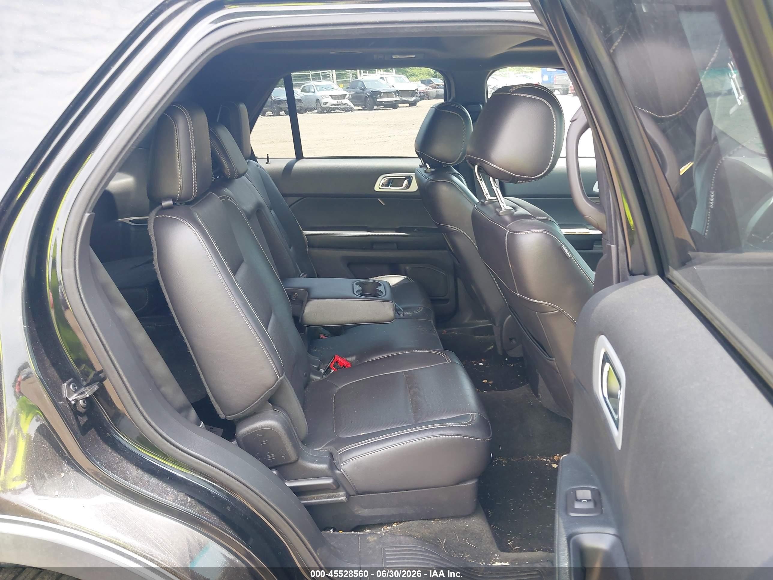 2015 Ford Explorer Sport Black vin: 1FM5K8GT0FGA00462