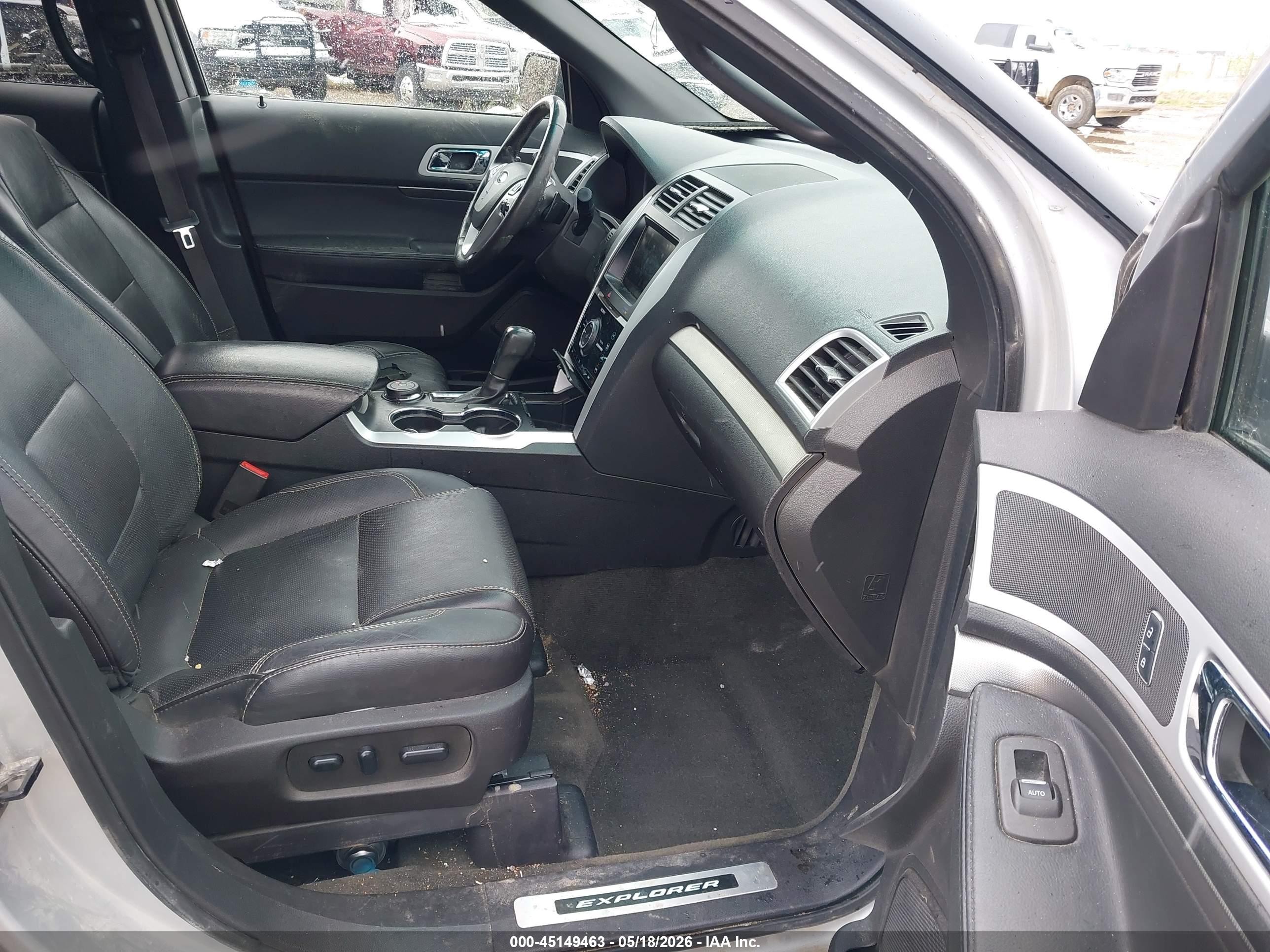 2015 Ford Explorer Sport Silver vin: 1FM5K8GT0FGA07282