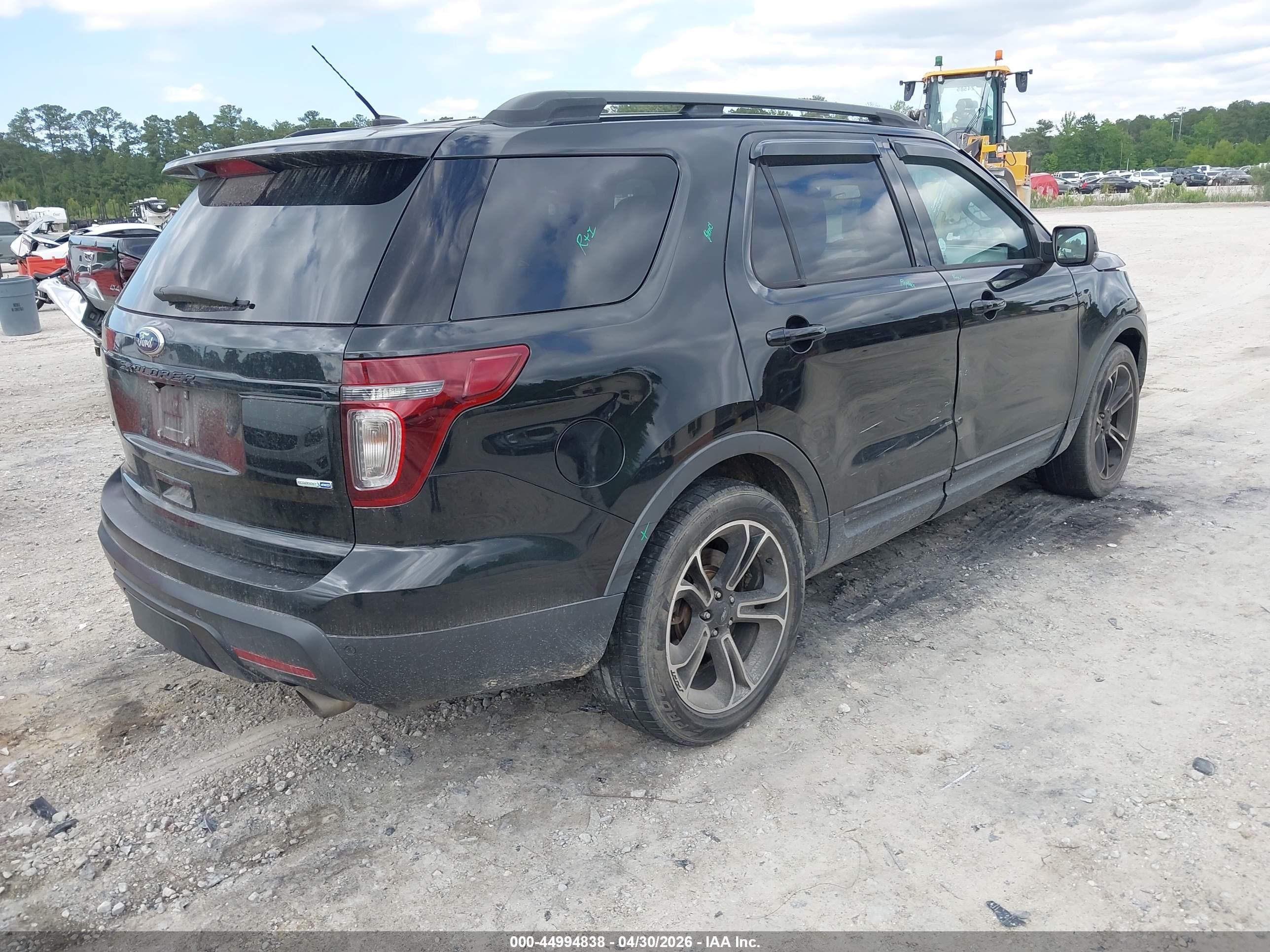 2015 Ford Explorer Sport Черный vin: 1FM5K8GT0FGA53033